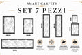 SET TAPPETI SMART 7 PEZZI
