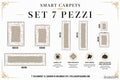 SET TAPPETI SMART 7 PEZZI