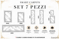 SET TAPPETI SMART 7 PEZZI