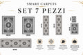 SET TAPPETI SMART 7 PEZZI