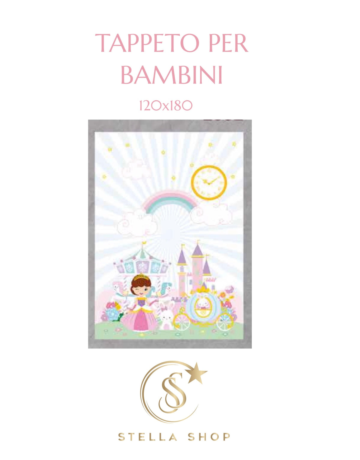 TAPPETO PER BAMBINI 120X180