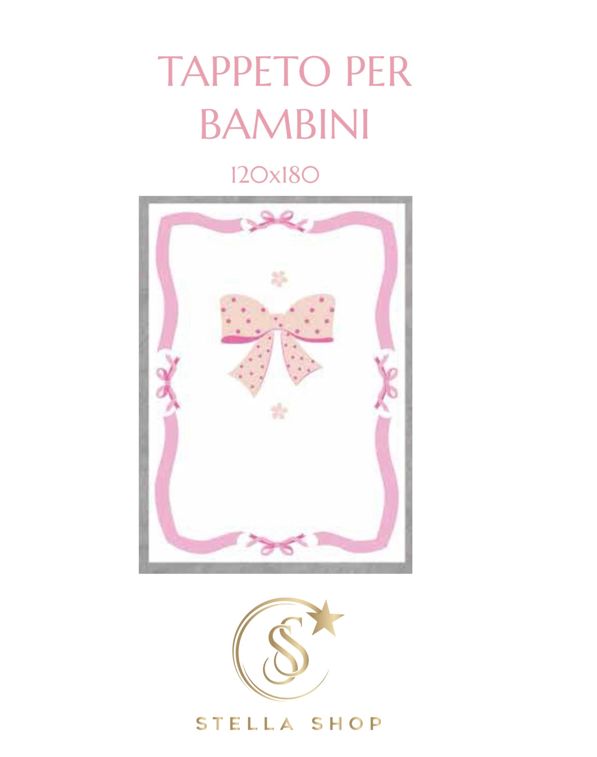 TAPPETO PER BAMBINI 120X180